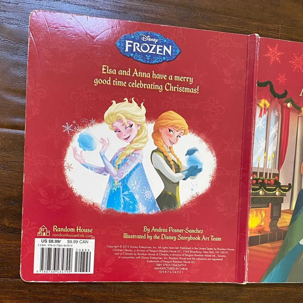 Disney Frozen Story Book Set - Pink, Red & Purple Covers